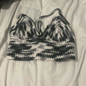Handmade crochet crop top